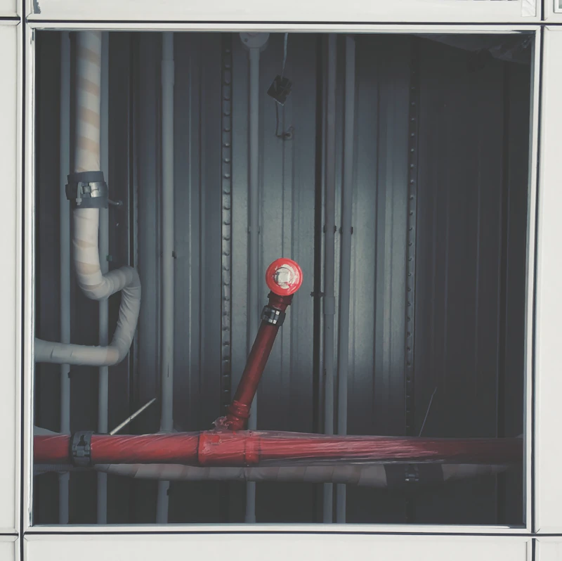 Industrial fire protection systems valves and pipelines