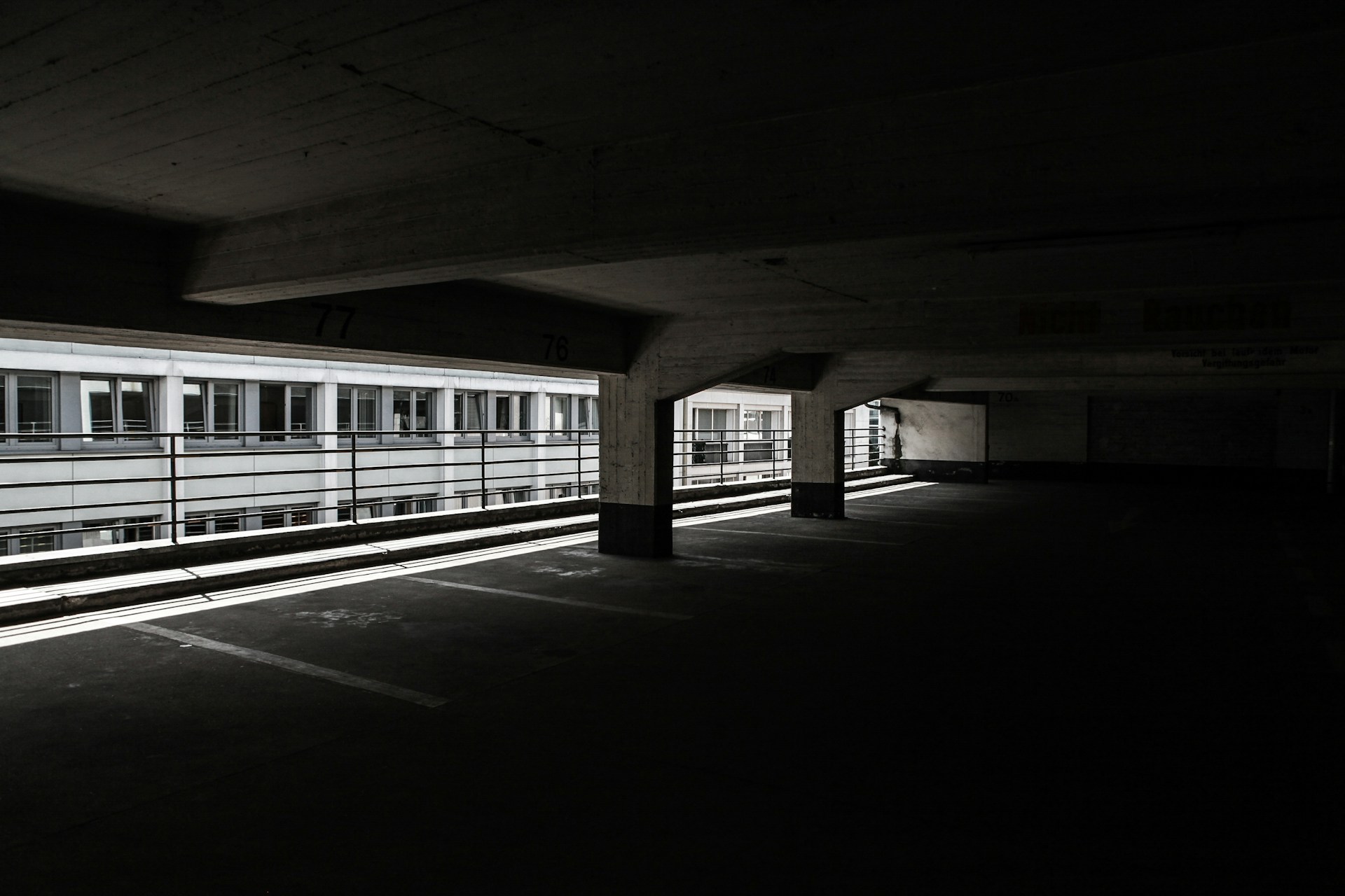 empty parking space