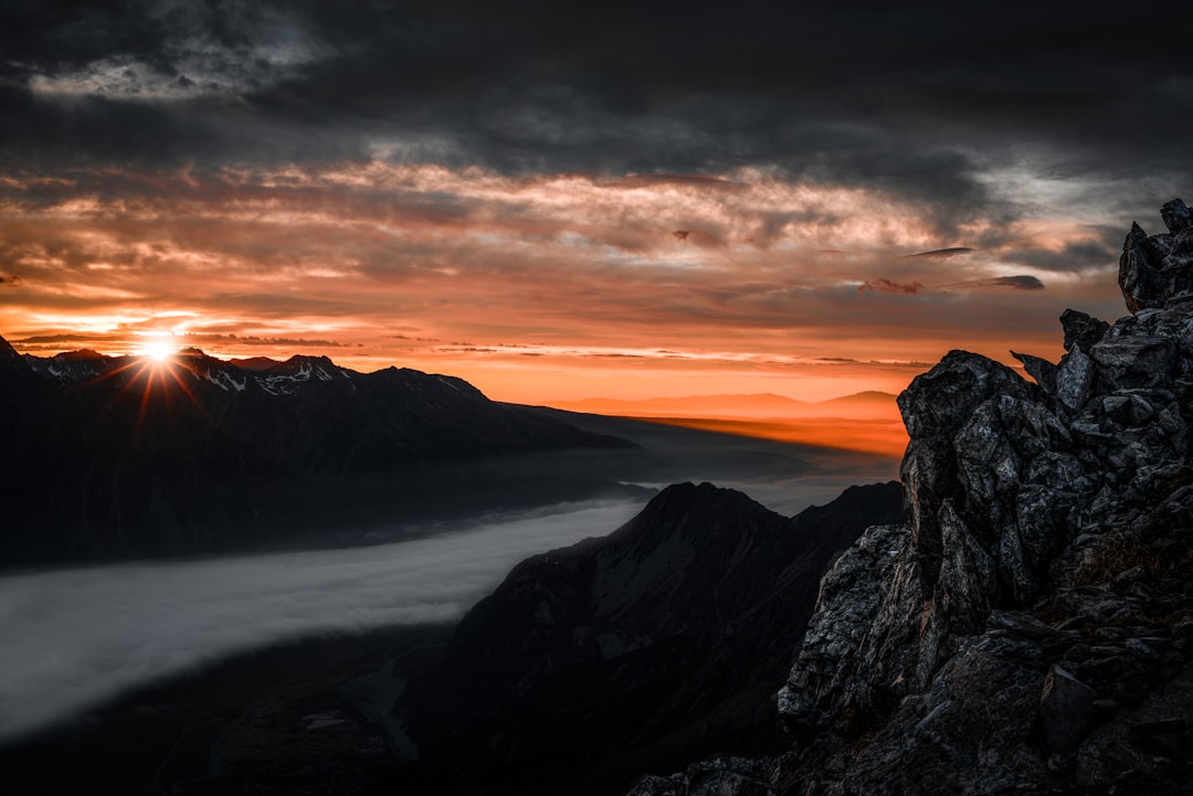 Mountain range photo spot Mueller Hut New Zealand