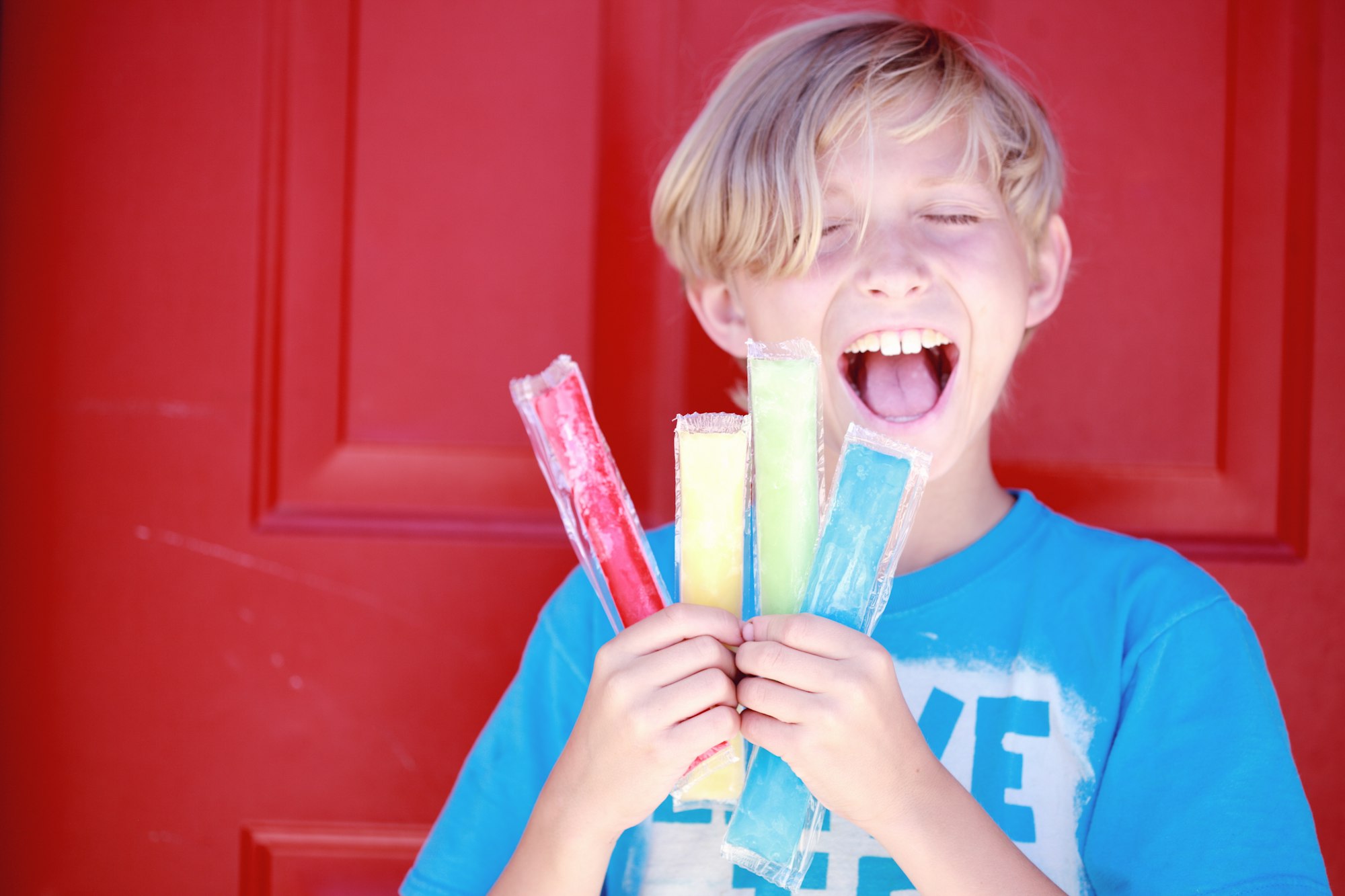 There is nothing quite as nice as yummy frozen treats on a hot summer day!