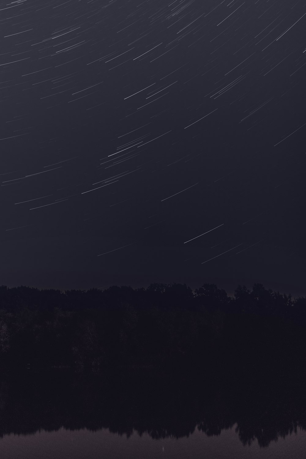 Zeitrafferfotografie von Sternen bei Nacht