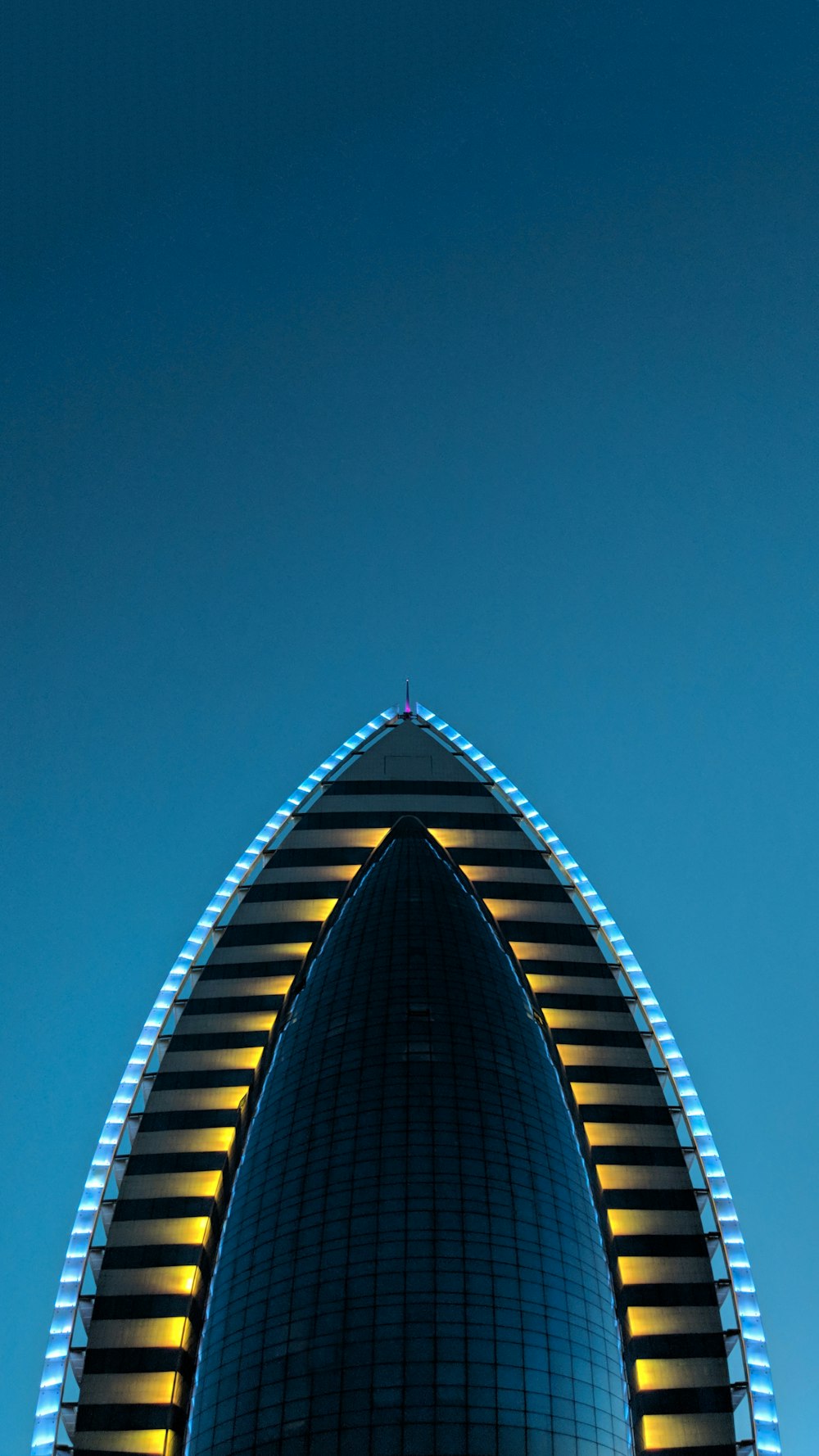 black, brown, and black building