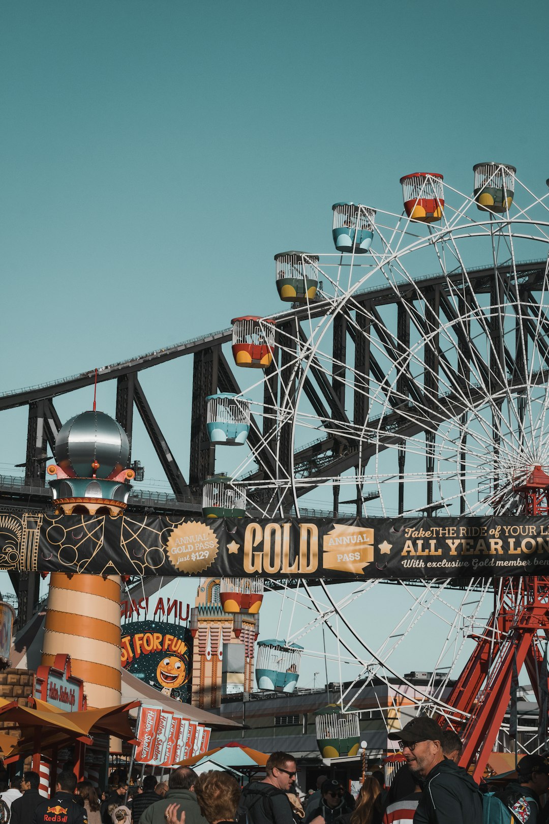 Ferris wheel photo spot Luna Park Sydney Bondi Beach