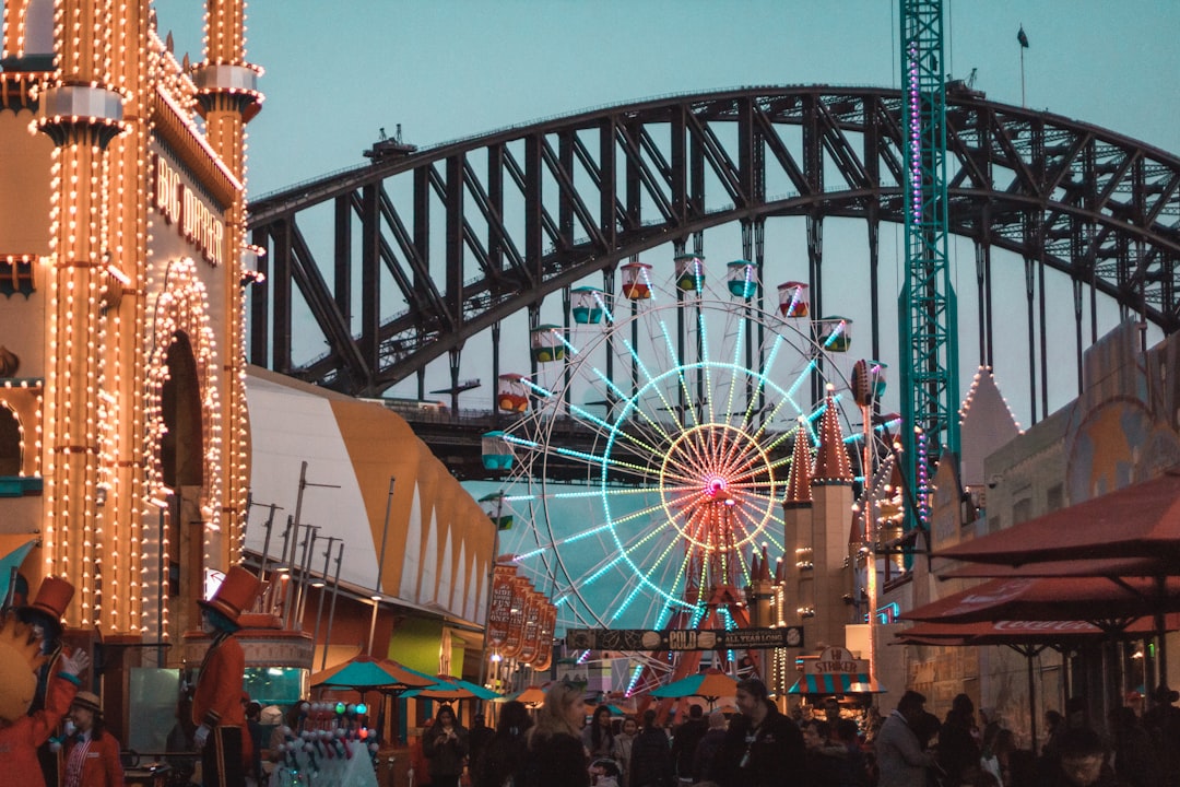 Landmark photo spot Luna Park Sydney Annangrove NSW