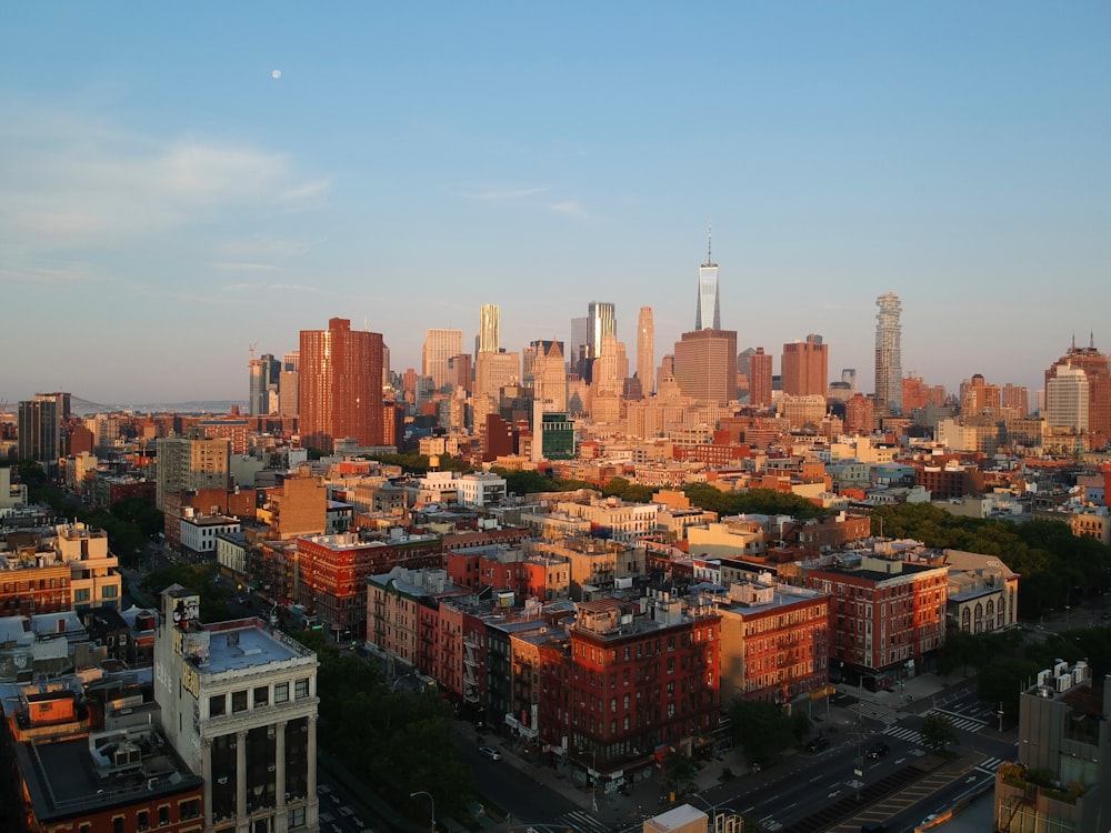 aerial view of city buildings during daytime