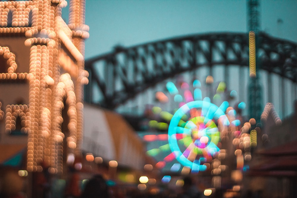 bokeh fotografia