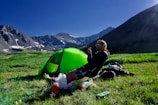 man beside green dome tent Empowering young men through mental health retreats