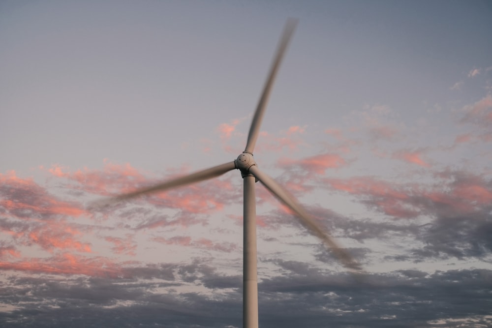 white windmill during daytime