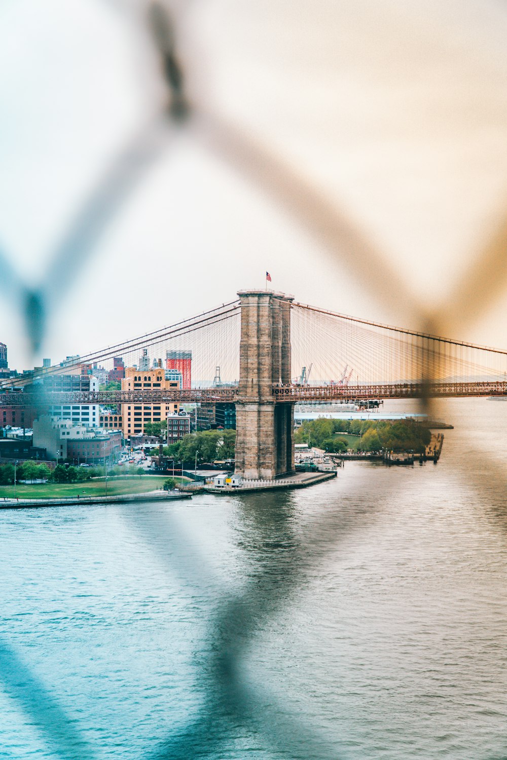 a view of Brooklyn Bridge