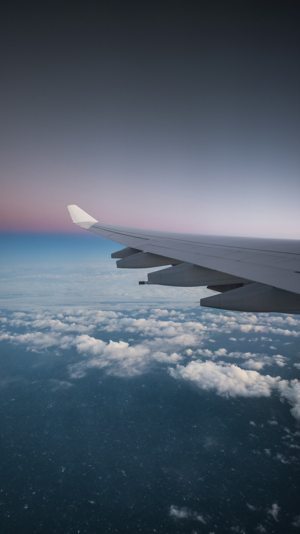 aerial photography of clouds and mountains