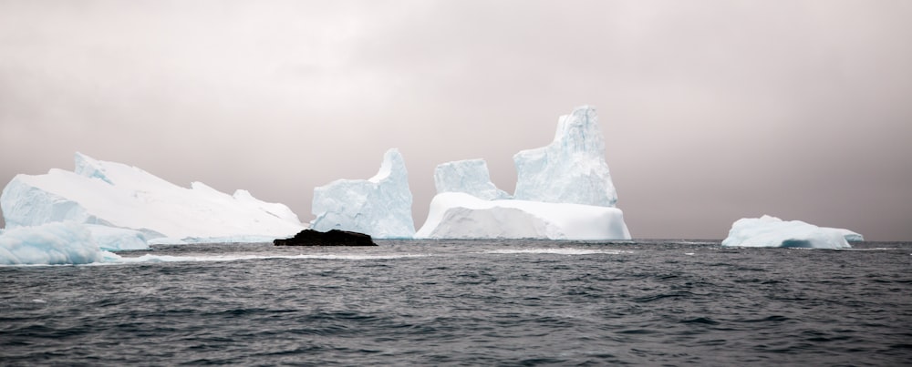 landscape photo of iceberg