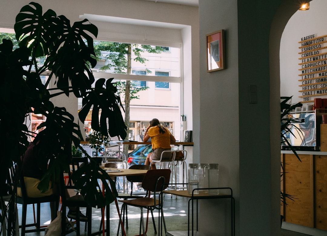 woman sitting on chair, Once upon a co-working space