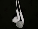High-quality earphones showcased with a modern design.