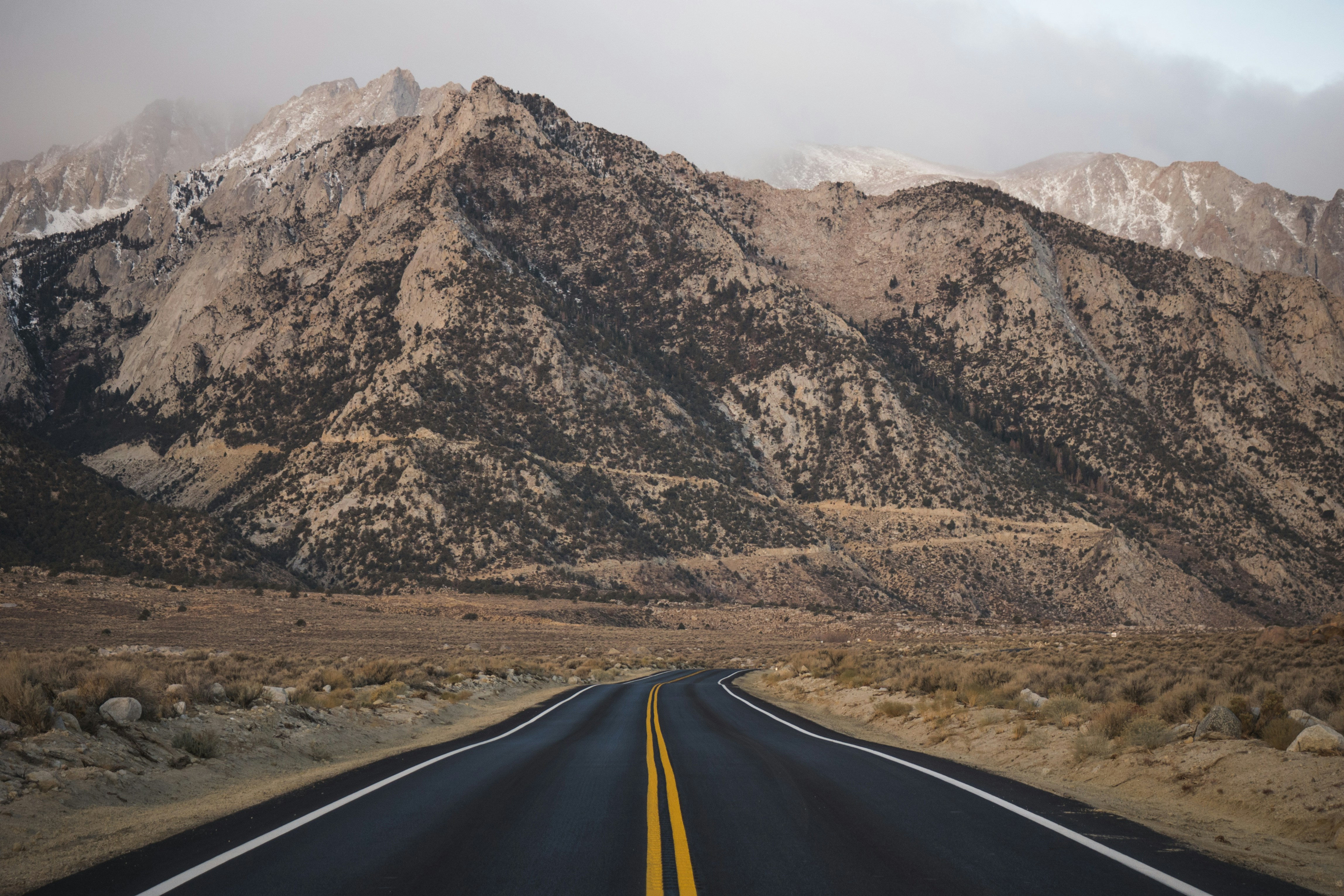 black concrete road during daytime, Road To Nowhere