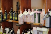 Artisan olive oil production process in small batches.