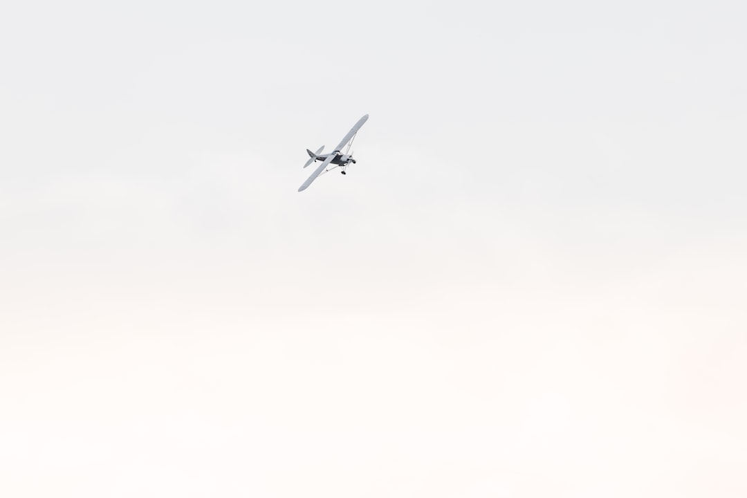 aircraft flying on sky, Short Final