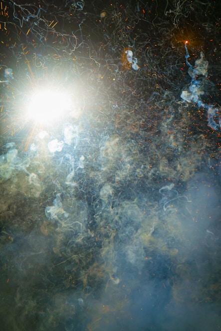 A vibrant comic-style explosion background with Cerdo Trump, the mischievous animated pig, causing playful chaos surrounded by wooden crates and scrap metal.