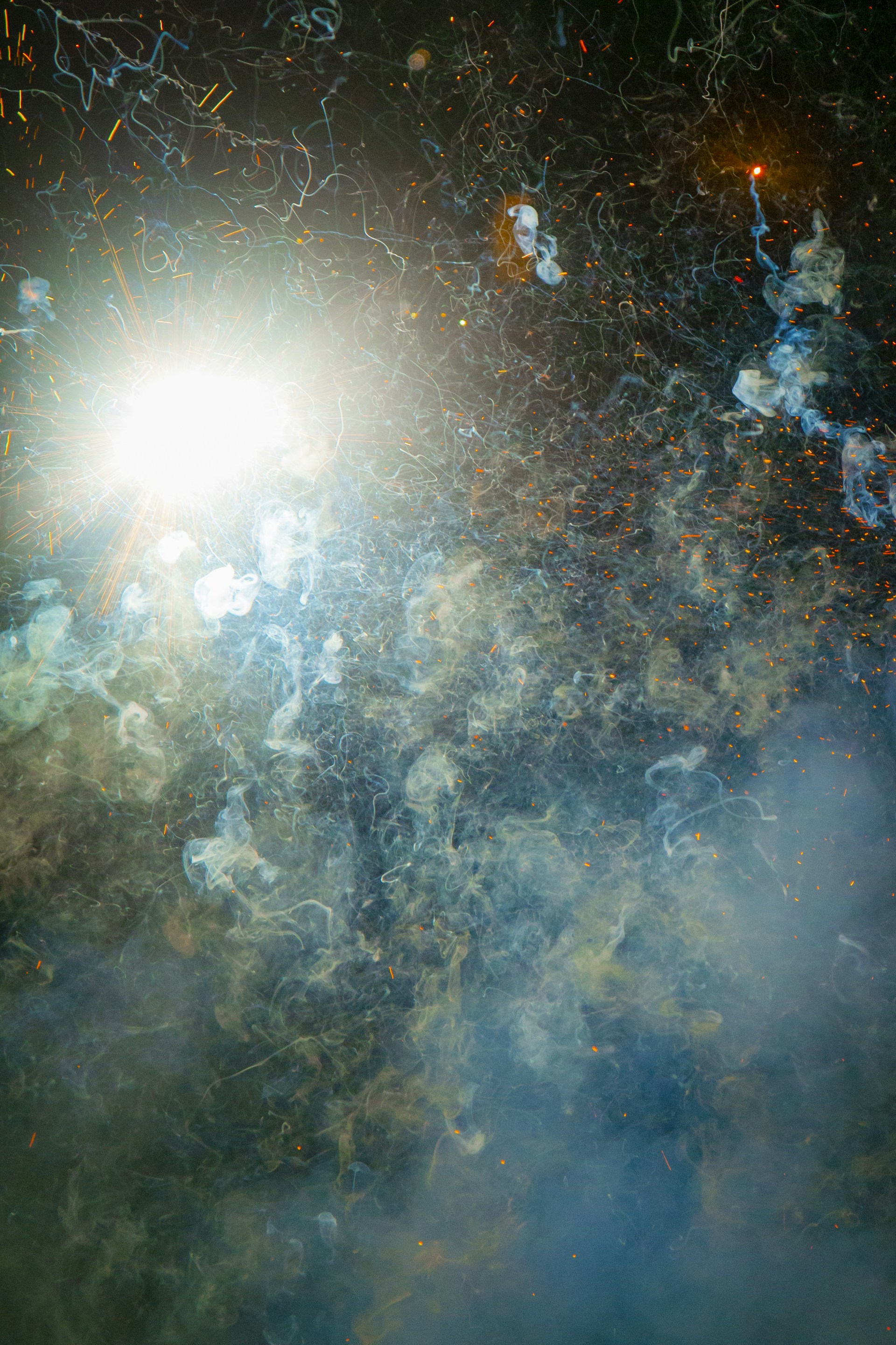 A stunning visual effect showcasing a magical explosion in a fantasy game environment.