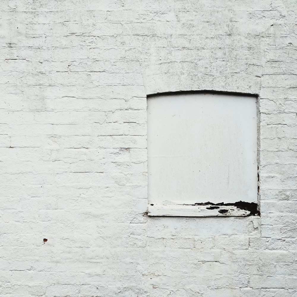 white concrete wall