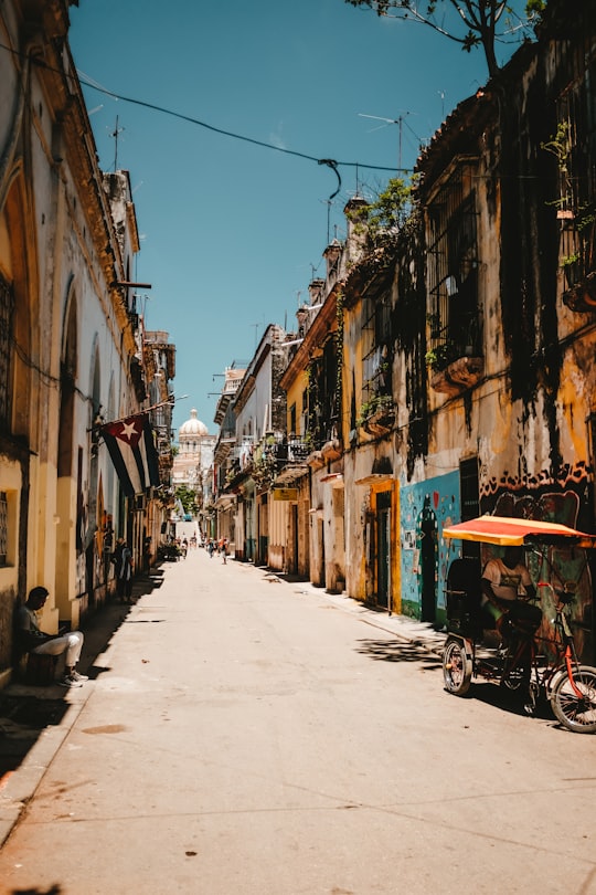 empty street in Havana Cuba