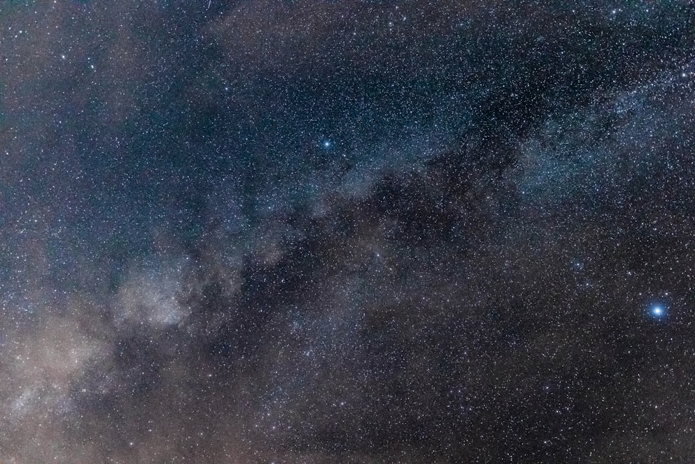 dust of clouds on space