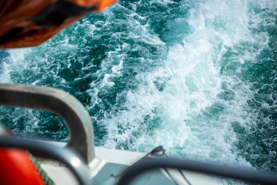 close up photography of moving water at daytime in Inishmore Ireland