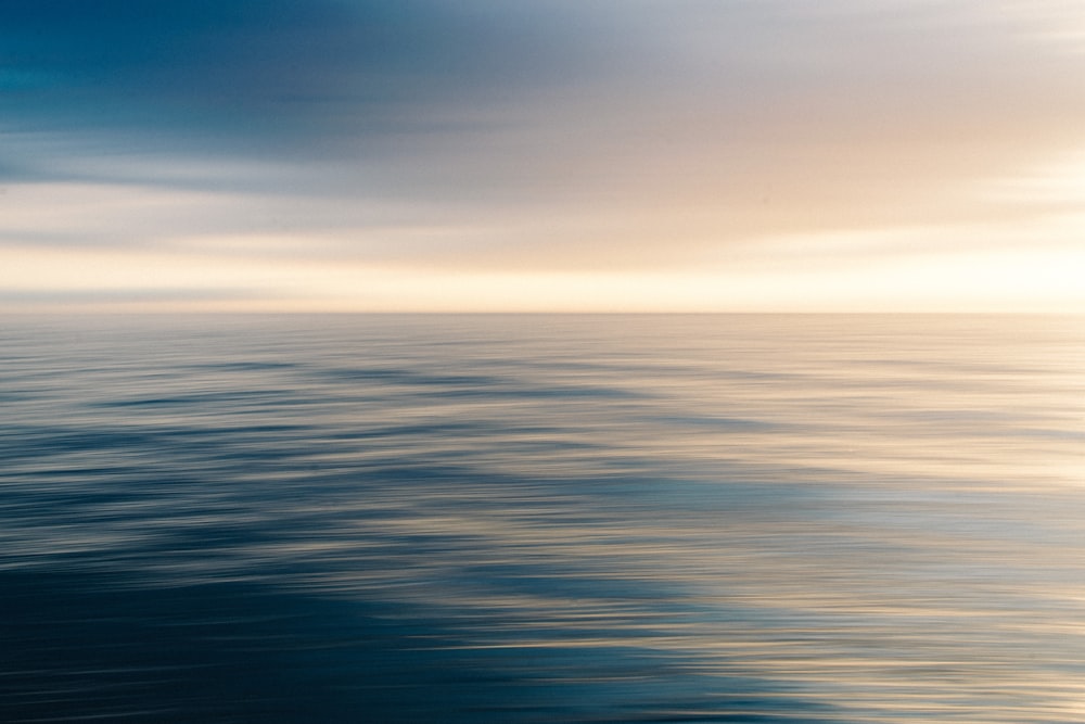 aerial photography of ocean at daytime