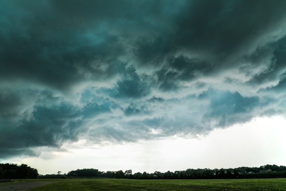 cielo nublado