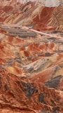 brown rocky mountain