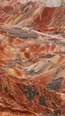 brown rocky mountain