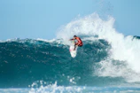 person surfing