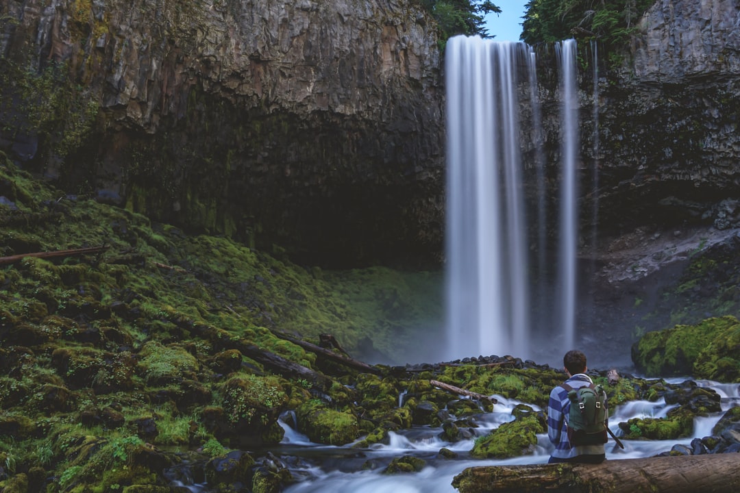 Waterfall photo spot Tamanawas Falls Gifford Pinchot National Forest