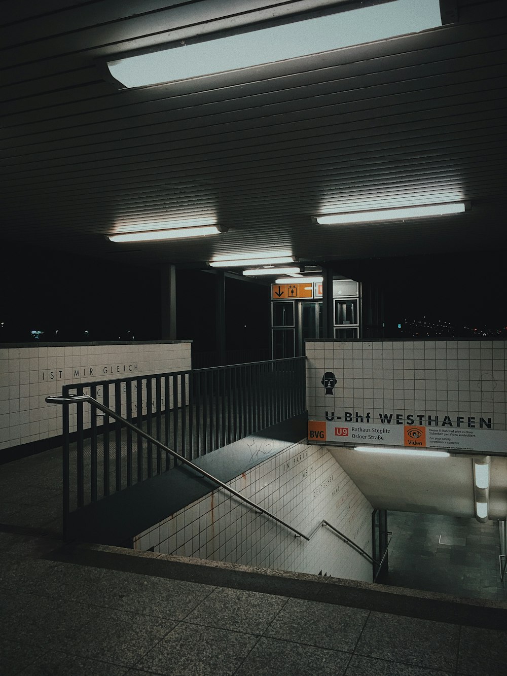 Eingang zur U-Bahn-Station