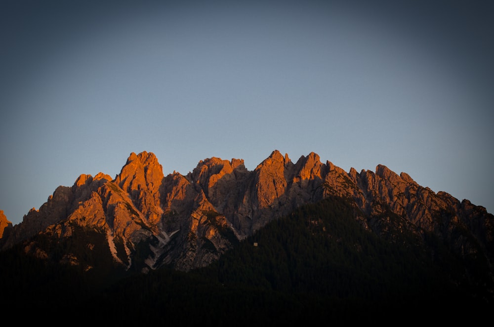 brown mountain during day time