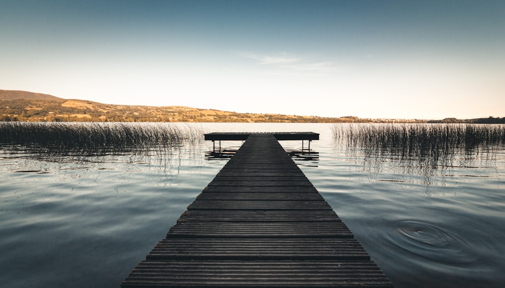 landscape photography of lake