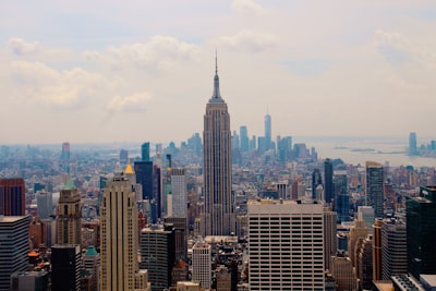 assorted buildings under blue sky america zoom background