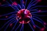 plasma ball digital wallpaper