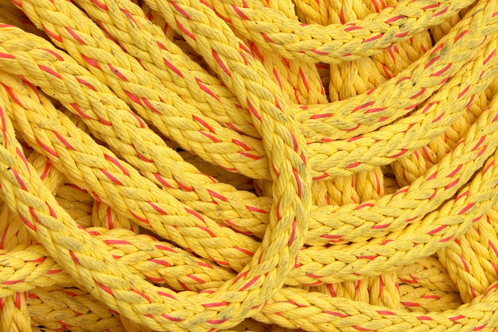 yellow rope