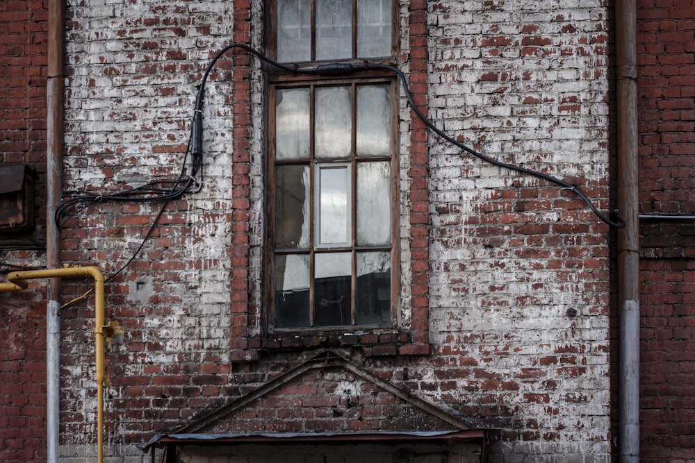 red brick wall building