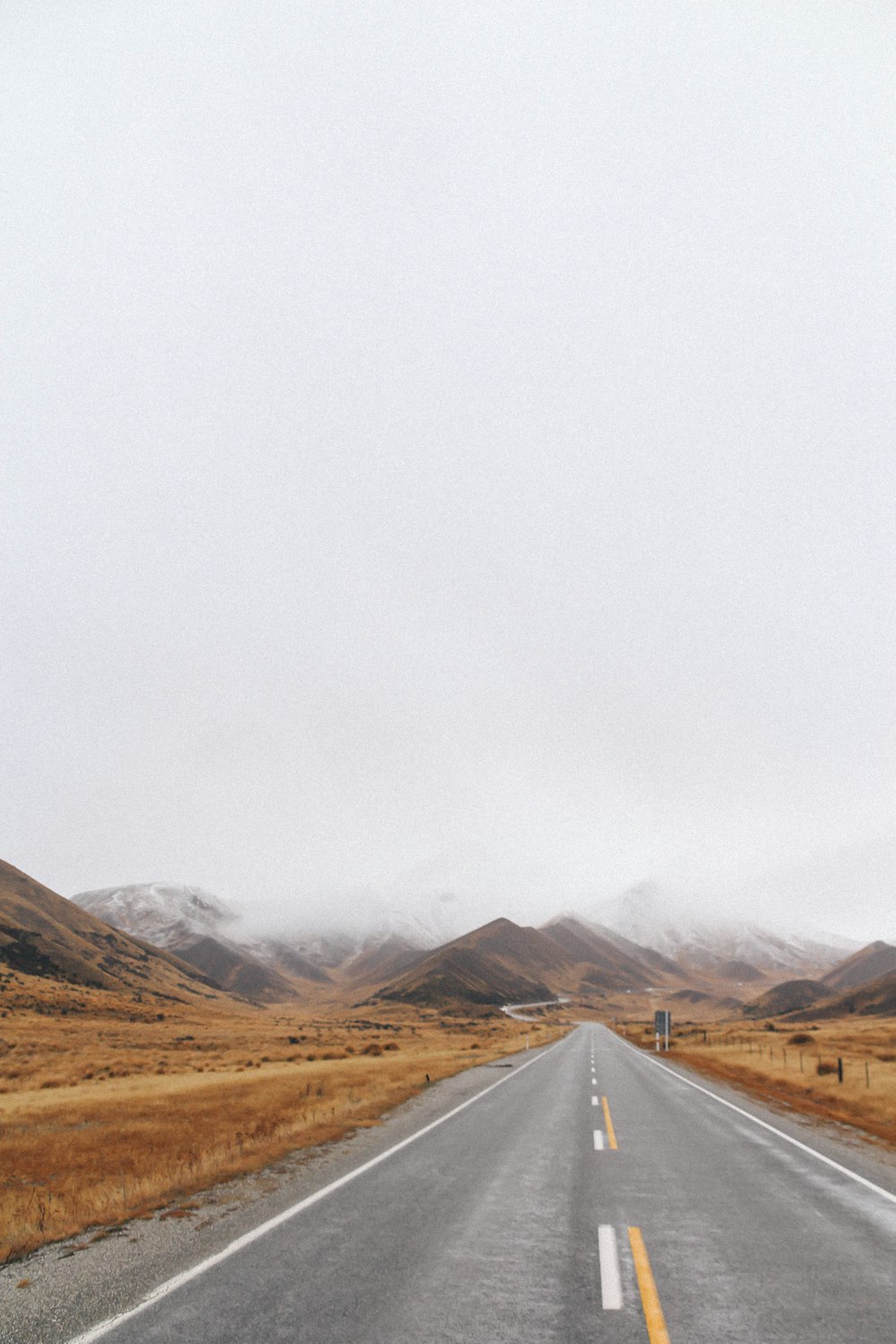 사막의 도로