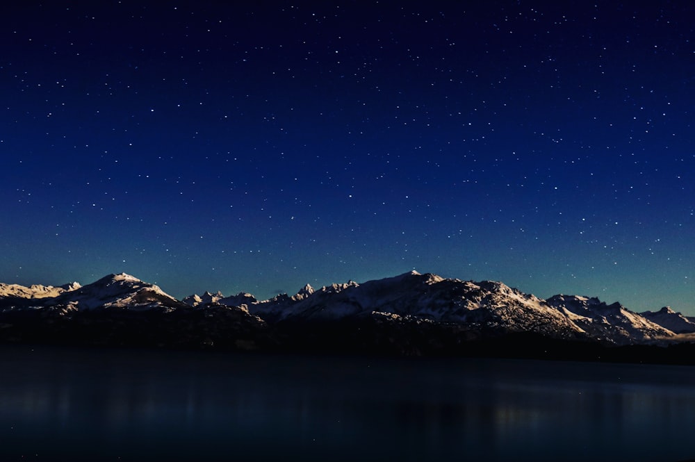 panoramic photography of mountain and sky