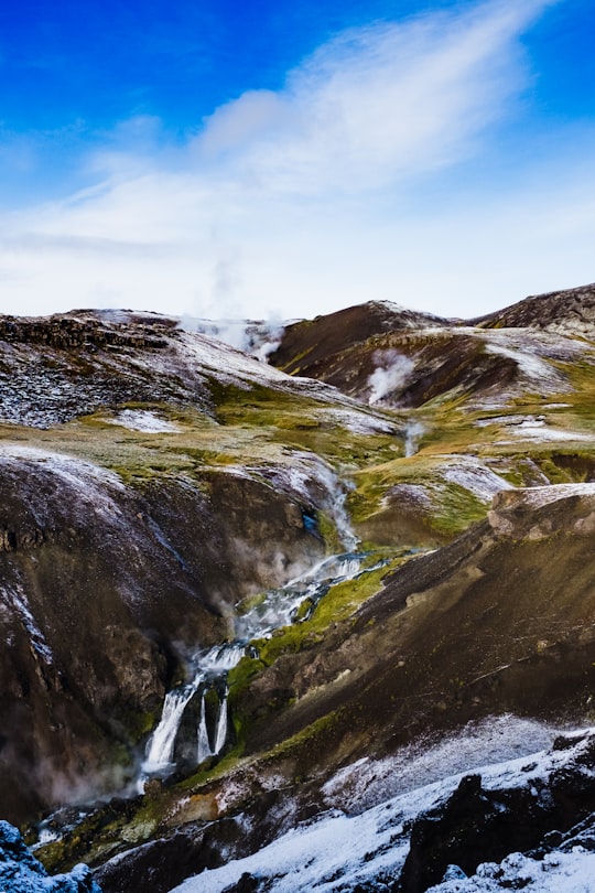 photo of Hveragerði Waterfall near Öxarárfoss