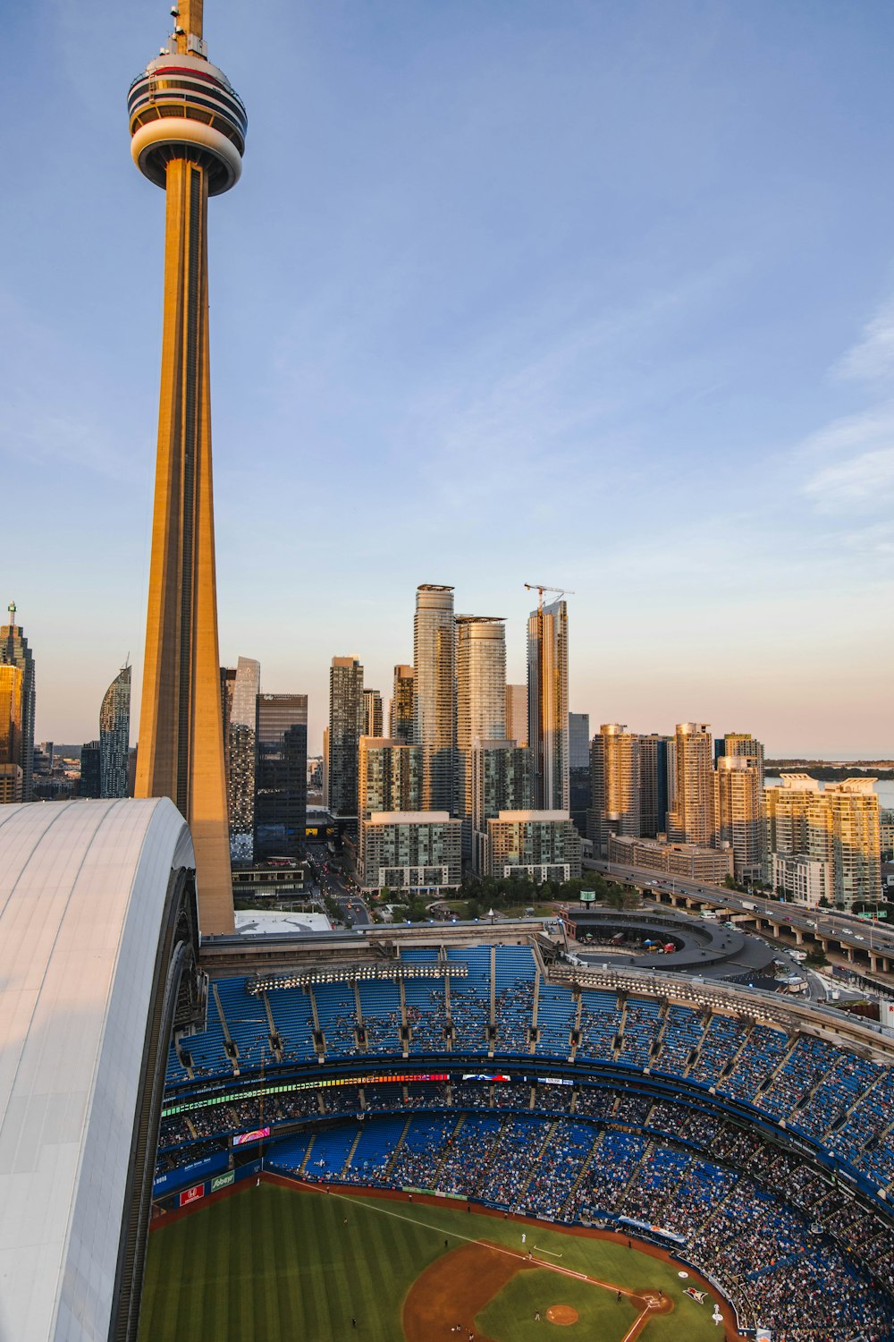 architectural photography of tower