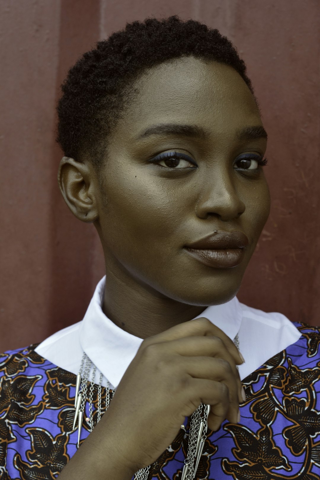 Stylist & curls portrait