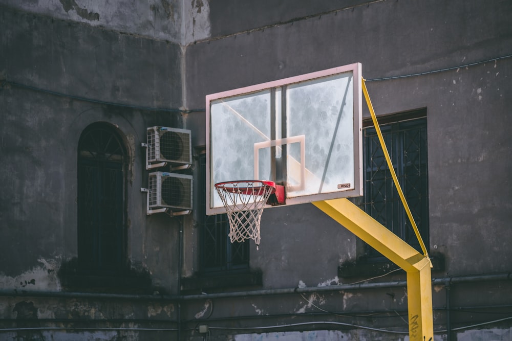 outdoor basketball hoop