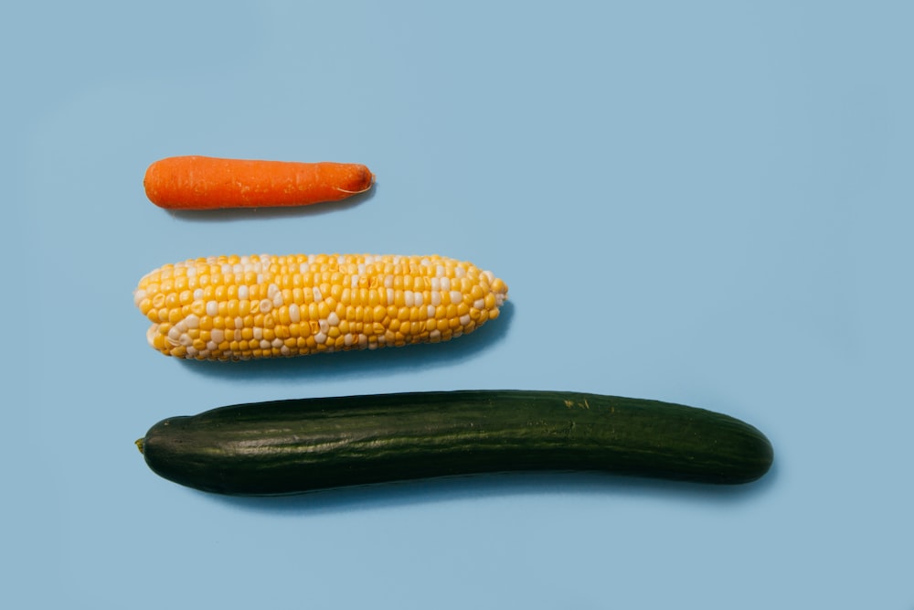 tres verduras variadas