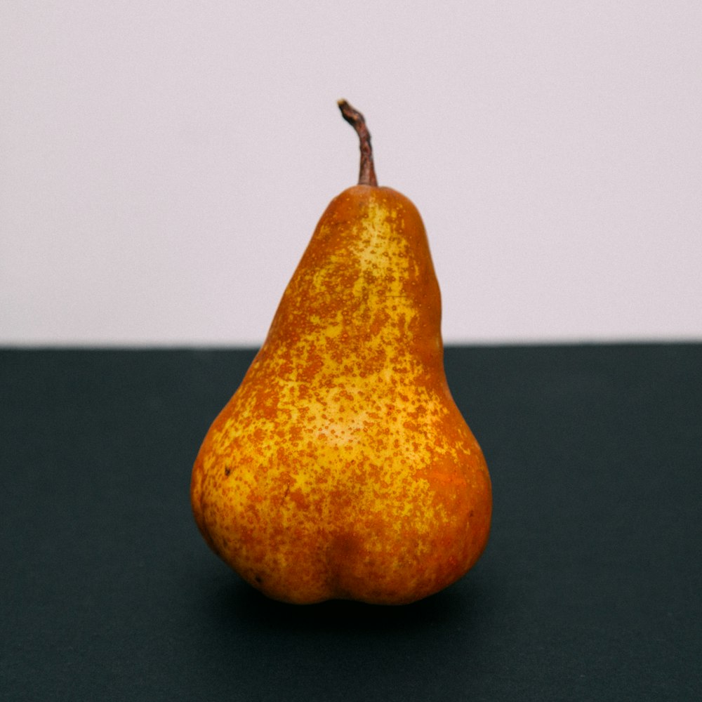 pear on table