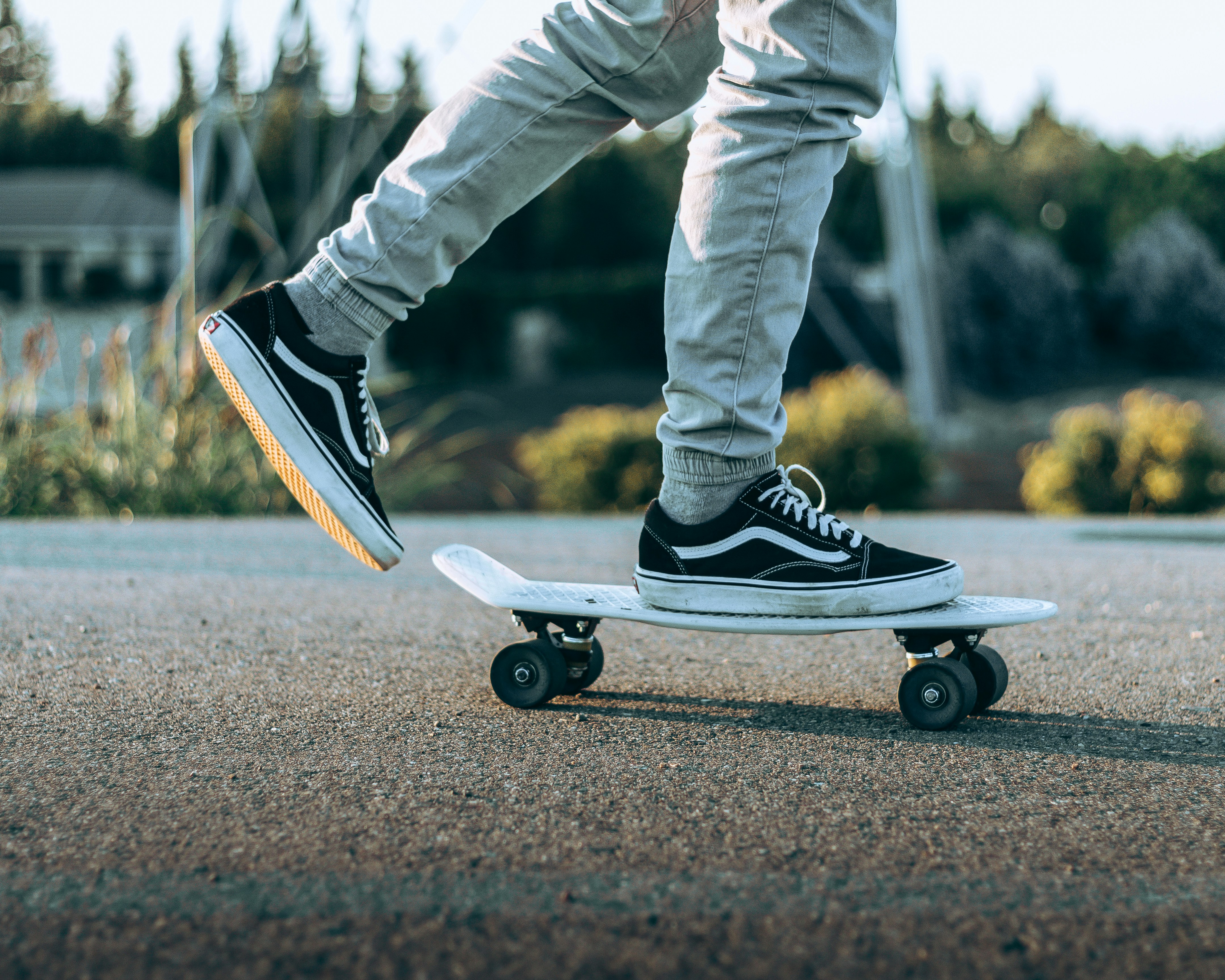 vans and skateboarding