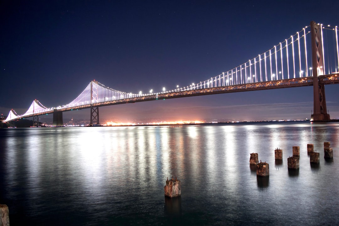 Suspension bridge photo spot Rincon Park San Francisco