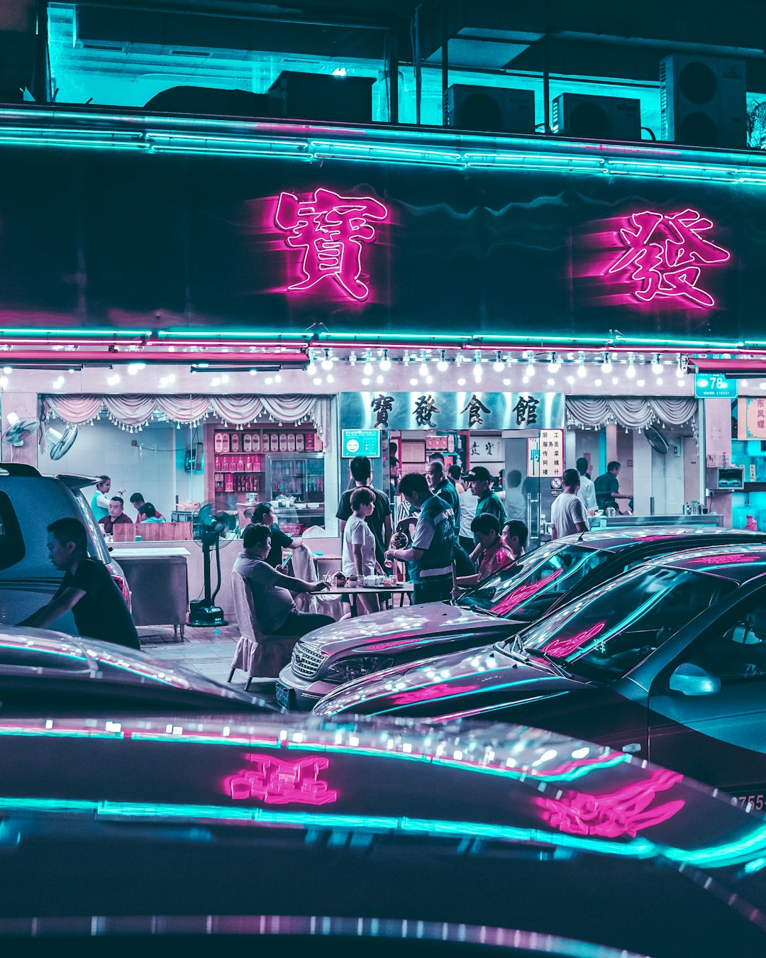 people walking near building